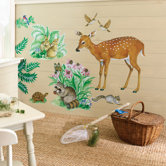 Woodland Animals Wallpaper Mural