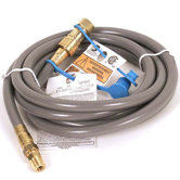 Natural Gas Hose with Quick Disconnects