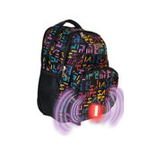 Built-in Alarm School Backpack in iSafe Logo Pattern
