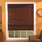 Kona Roman Shade in Mahogany