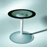 Attesa Coffee / Bedside Table with Clock