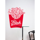 Ado French Fries Wall Decal