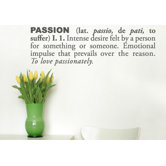 Blabla Passion (English) Wall Decal