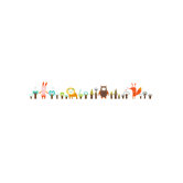 Piccolo Forest Friends Wall Sticker