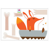 Piccolo Paolo Goes Boating Wall Sticker