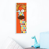 Canvas Reindeer Wall Decal