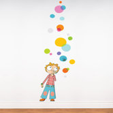 Ludo Bubbles Wall Stickers