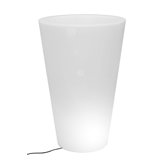 Liscio Siena Planter with Light