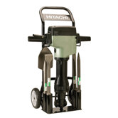 1.13" Hex 70 LB Breaker Hammer Kit with Cart and Demolition Bits