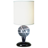 Mystic One Light Accent Lamp in Ebony Lacquer
