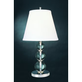 Palla One Light Accent Lamp in Polished Chrome