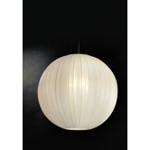 Shanghai 1 Light Round Globe Pendant