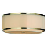 Lux 3 Light Flush Mount