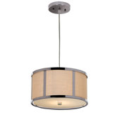 Butler 2 Light Medium Drum Foyer Pendant