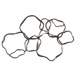 5 Piece Shawnee Magenta Roses Wall Décor Set