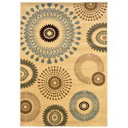 Heritage Gold & Brown Area Rug