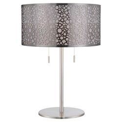 Toby Table Lamp in Polished Steel