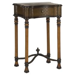 Denise 1 Drawer Nightstand in Brown