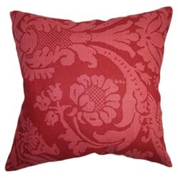 Carew Cotton Pillow in Red