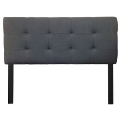 Candice Upholstered Headboard in Dark Charcoal