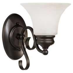 Jenning 1 Light Wall Sconce in Bronze
