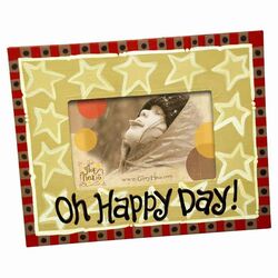 Oh Happy Day! Picture Frame in Yellow