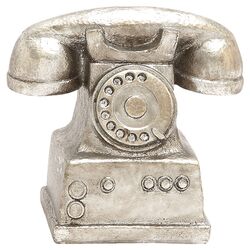 Manhattans Classic Telephone Décor in Silver