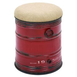 Chelsea Ottoman in Red