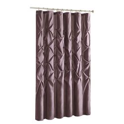 Laurel Shower Curtain in Plum