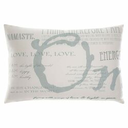 Serenity Decorative Pillow in Mineral Blue