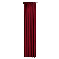 Kendall Blackout Curtain Panel in Ruby