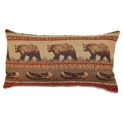 River Trail Polyester Pillow in Wine (Set of 2)