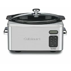 Slow Cooker in Brushed Stainless Steel