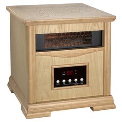 Dynamic Cabinet Heater in Light Oak