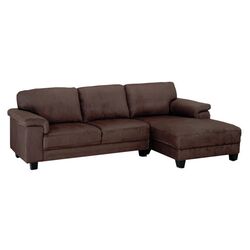 Camden Sectional in Brown