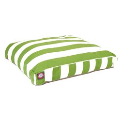 Vertical Stripe Pet Bed in Sage