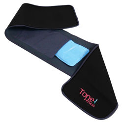 Waist Trimmer Belt with Hot & Cold Gel Pack Waist Trimmer Belt with Hot & Cold Gel Pack
