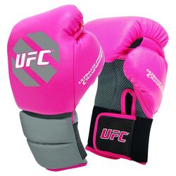 Women's MMA Boxing Gloves in Pink & Grey