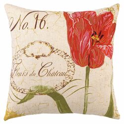 Fleurs Du Chateau Embellished Pillow