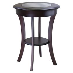 Cassie End Table in Cappucino
