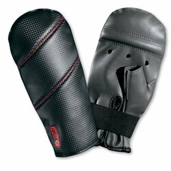 Men's Classic Bag Gloves in Black & Red
