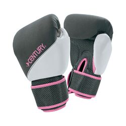 Women's Cardio Bag Gloves in Pink & Grey