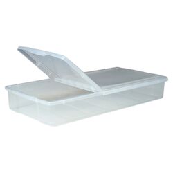 Storage Series Underbed Box in Clear (Set of 5)