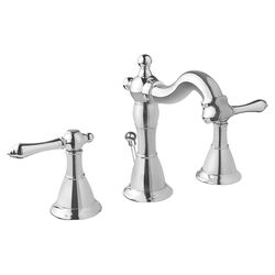 Andreus Double Handle Faucet in Polished Chrome