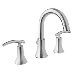 Athen Double Handle Widespread Faucet in Polished Chrome