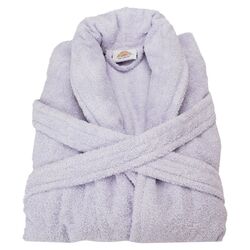 Superior Unisex Terry Bath Robe in Lilac