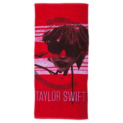 Taylor Swift Sunglass Beach Towel in Red