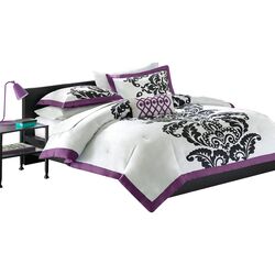 Florentine Comforter Set in Purple