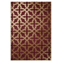 Harmony Red & Taupe Rug