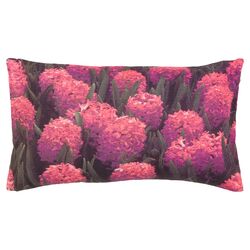 Floral Pillow in Hibiscus & Boysenberry